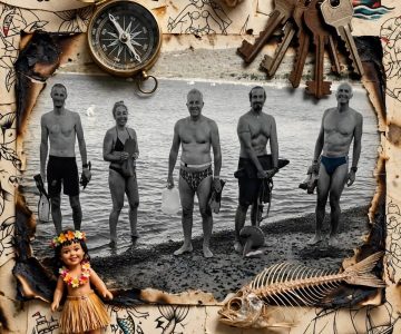 IMG-comix-WA0017-nuoto Nuoto pinnato in acque libere al Campeggio Stella Mare con gruppo di partecipanti sulla spiaggia